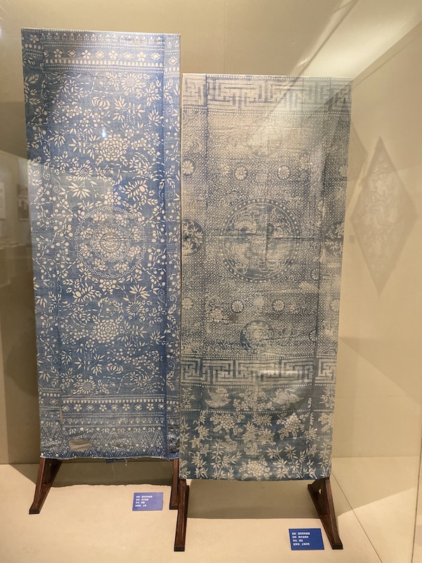 在嘉定博物馆中欣赏蓝印花布本色之美