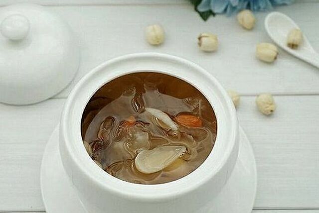 2,汤水,滋肺益气