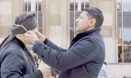 亲爱的同胞，我们替你领取了上百个歪果仁的拥抱