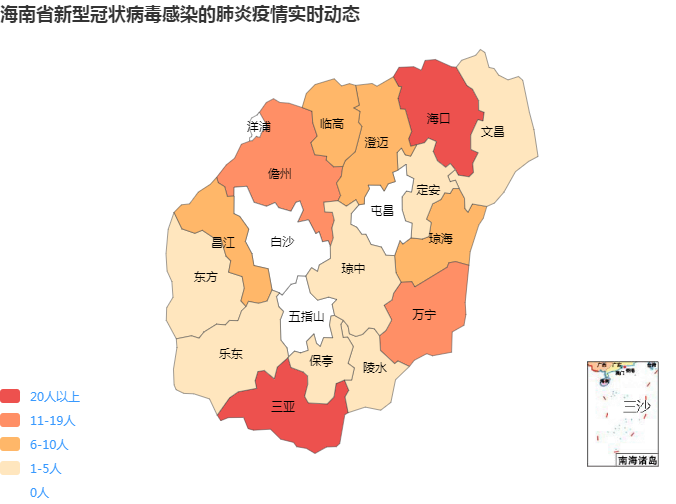 三亚新增6例昌江新增1例海南累计151例