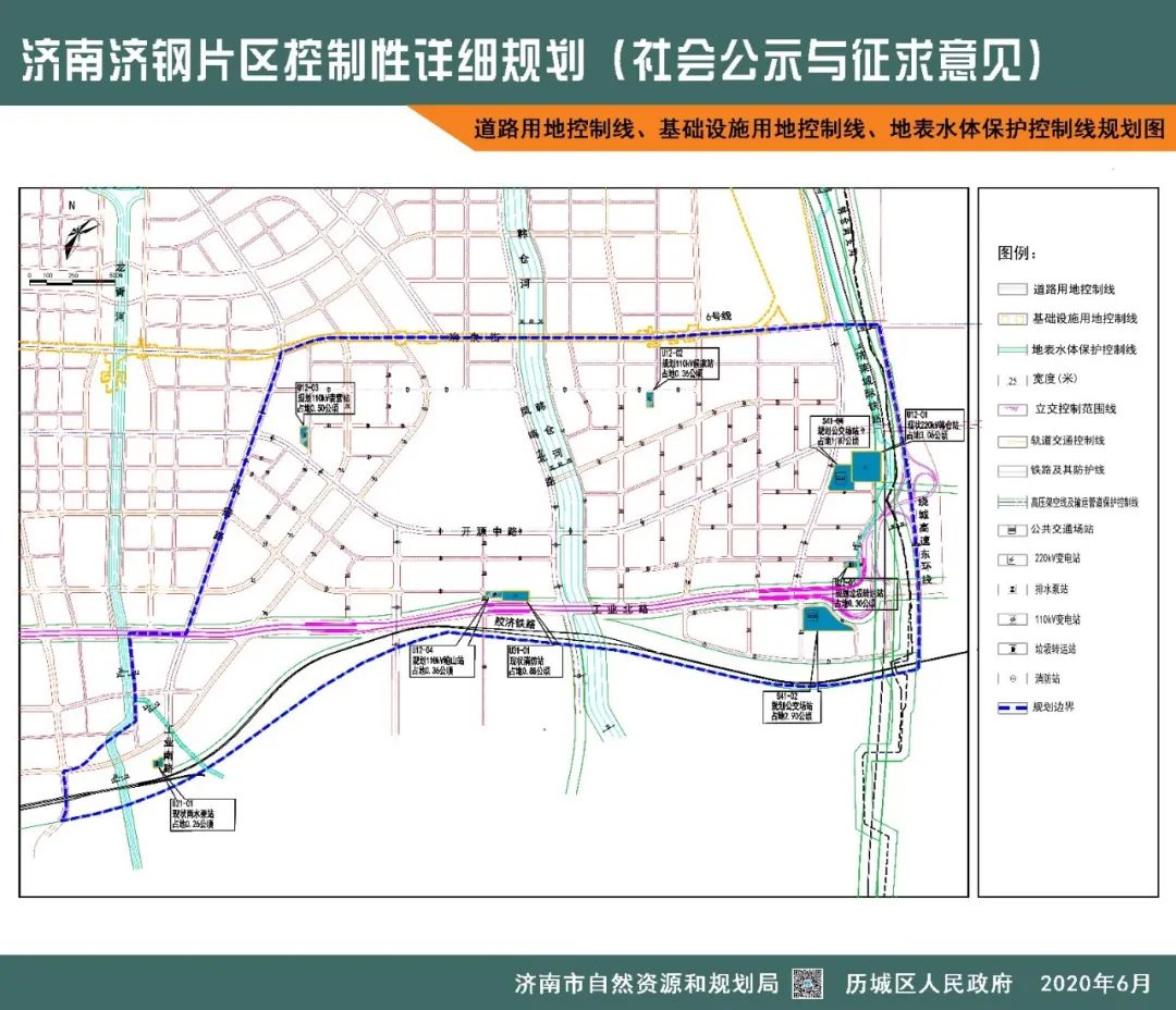 济钢片区最新规划出炉!将建大型森林公园,相当于两个泉城广场大