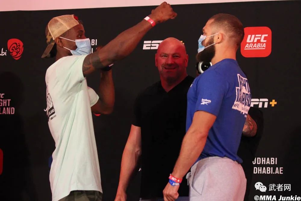 ufc格斗之夜172赛前称重图集,明天上午直播
