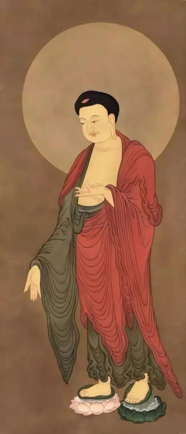 印光法师阿弥陀佛像赞