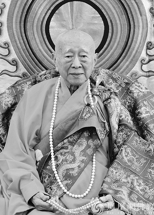 南京栖霞古寺法宗长老安祥示寂世寿104岁