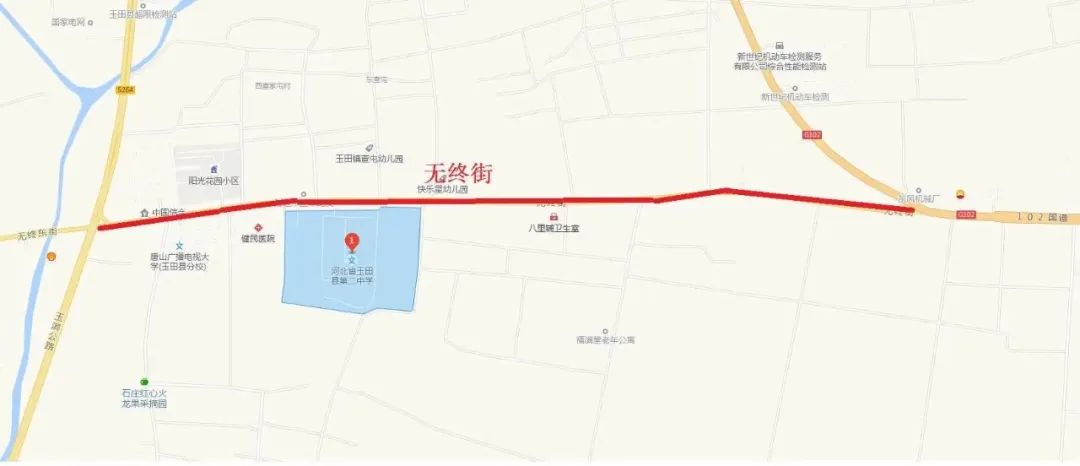 7月8日上午8:00-12:00,下午 14:00-17:30 交通管制路段: 玉田县第一