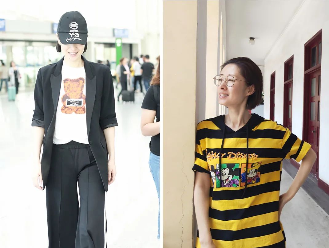 44岁刘敏涛戴tiffany蹦迪,