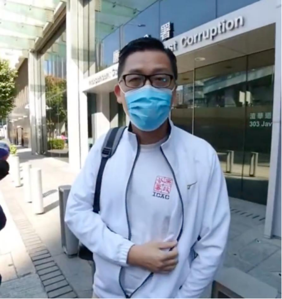 给廉政公署挖坑 香港前议员林卓廷被捕前很嚣张