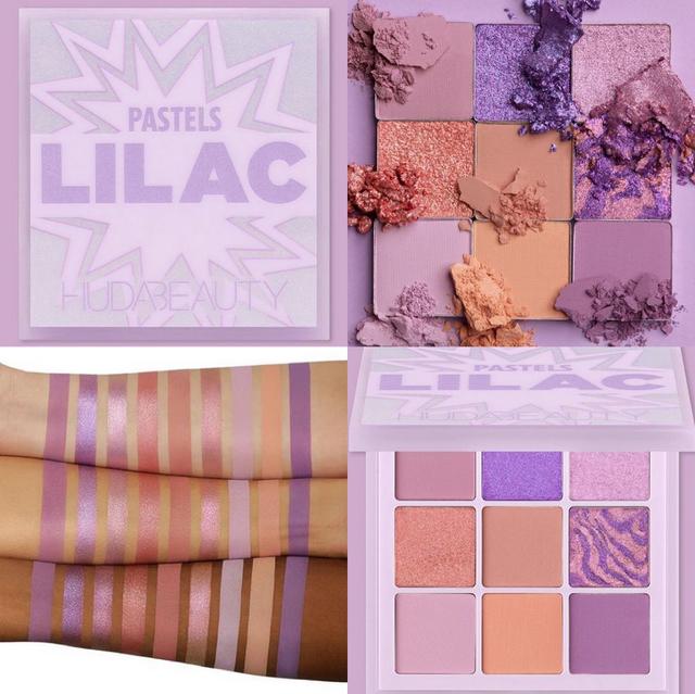 极富春天气息的马卡龙颜色,分别是粉盘pastel rose,紫盘pastel lilac