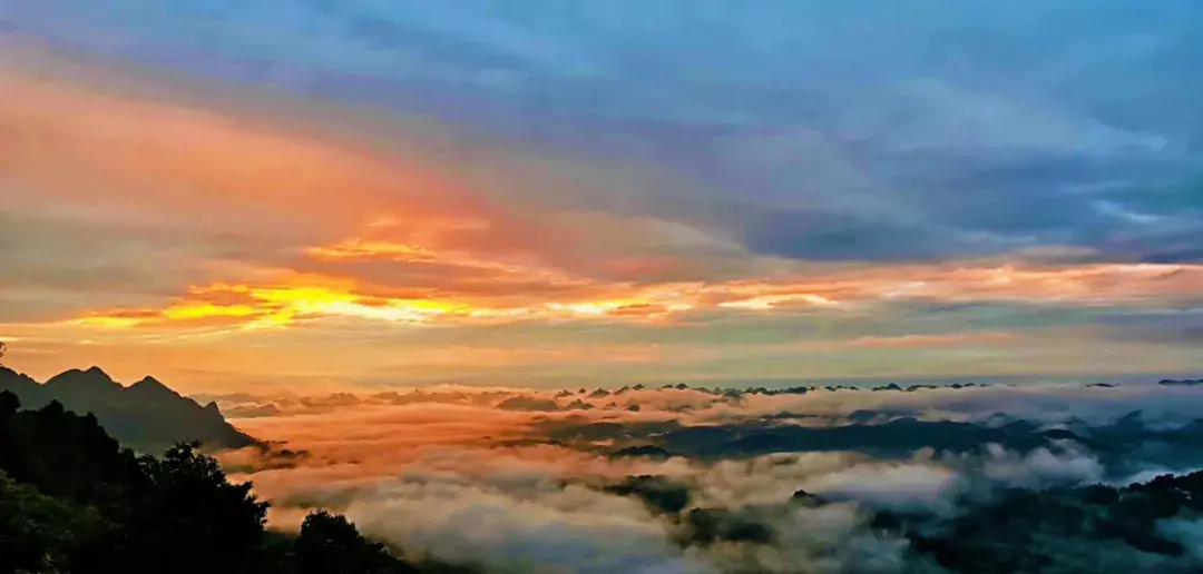 只要五天,深入少有人知的广西山水秘境,还有绝美日出