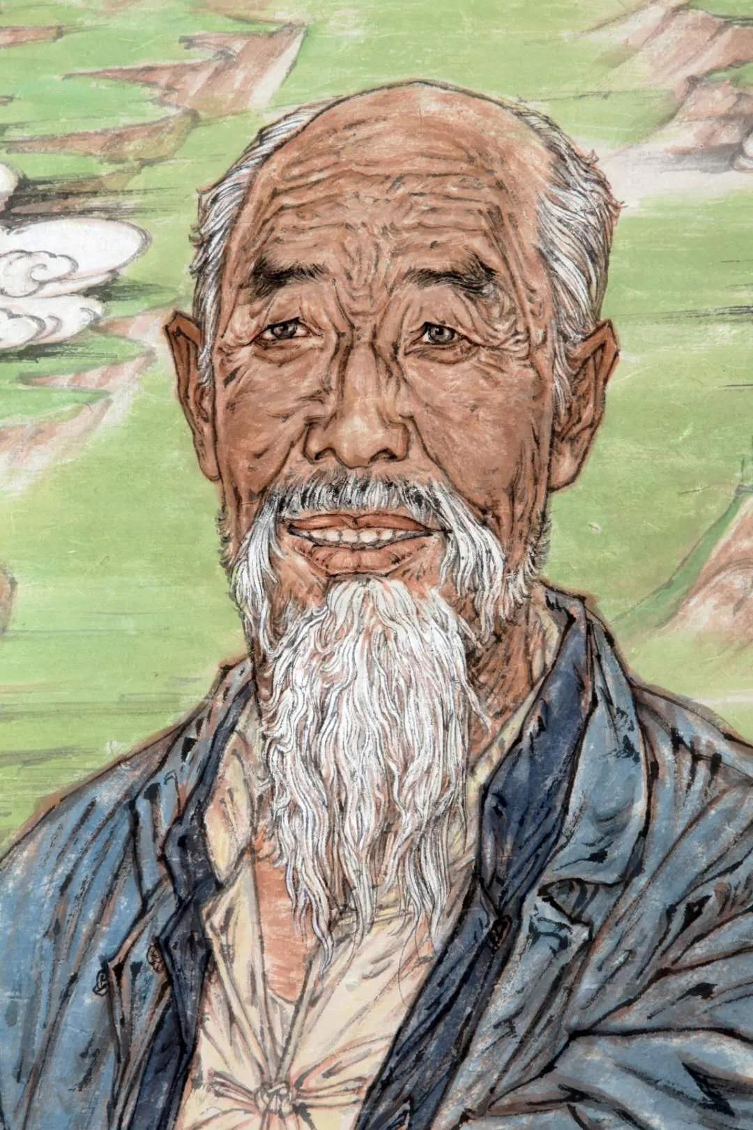 为时代楷模立像——王骁勇创作《时代楷模 八步沙六老汉》近期完成