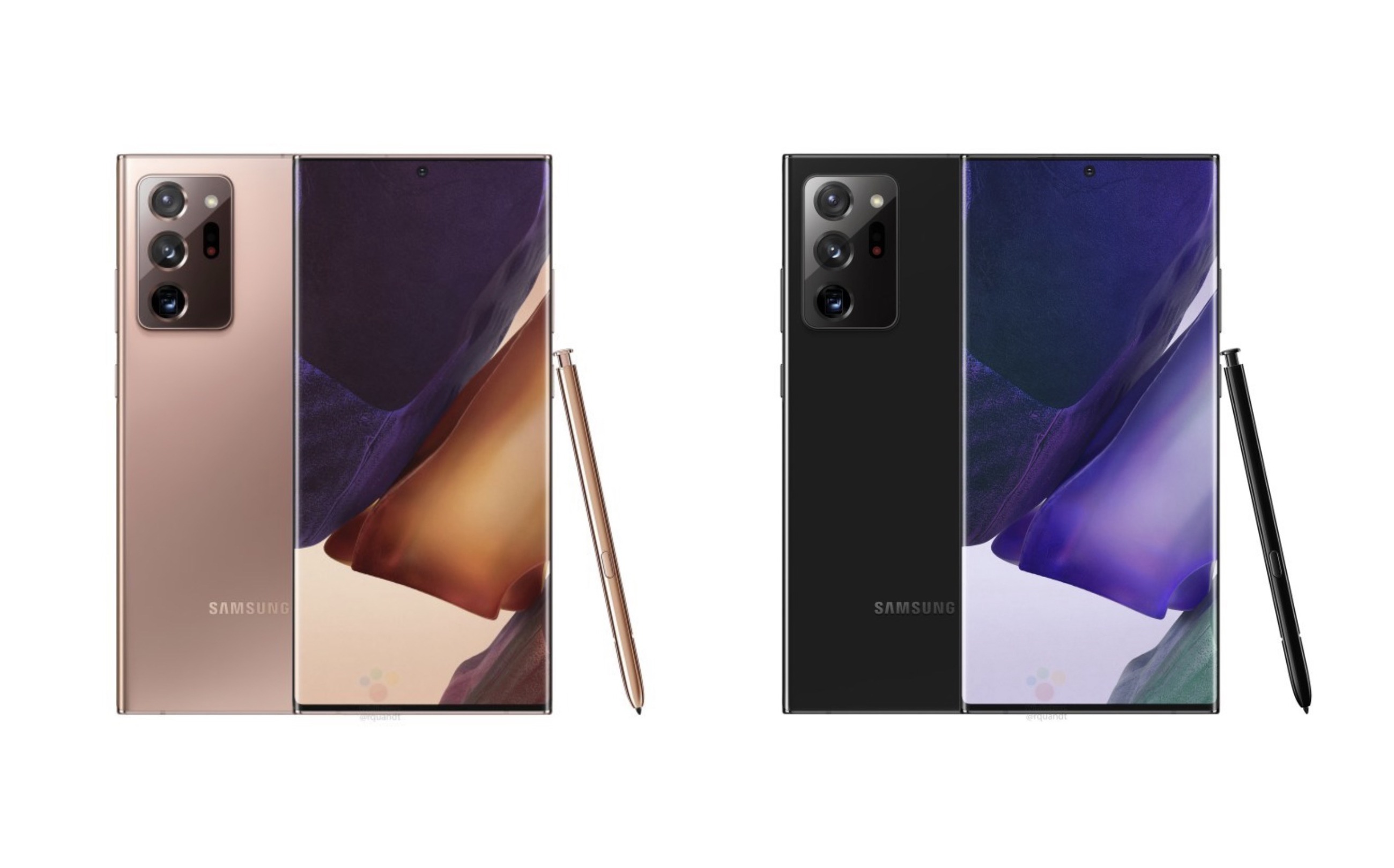 三星Galaxy note,三星galaxynote8 三星galaxynote20ultra官方渲染图曝光
