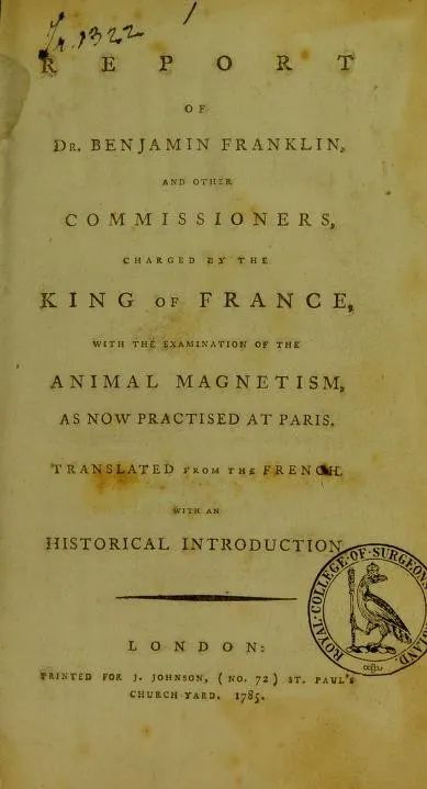 伟大的双盲实验一出现，就打败了风靡巴黎的伪医学