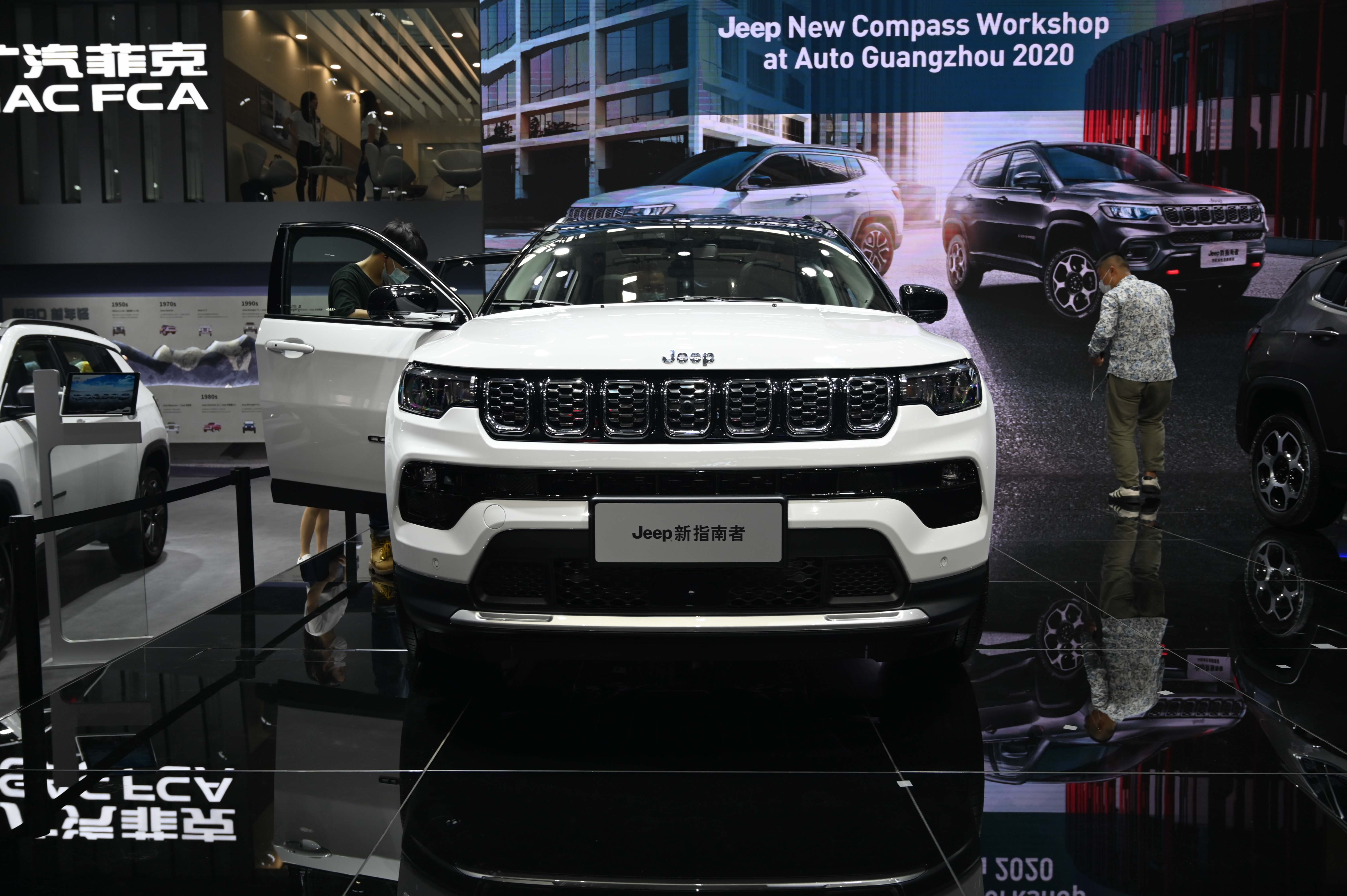 2020广州车展图解可甜可盐实拍广汽菲克jeep新指南者