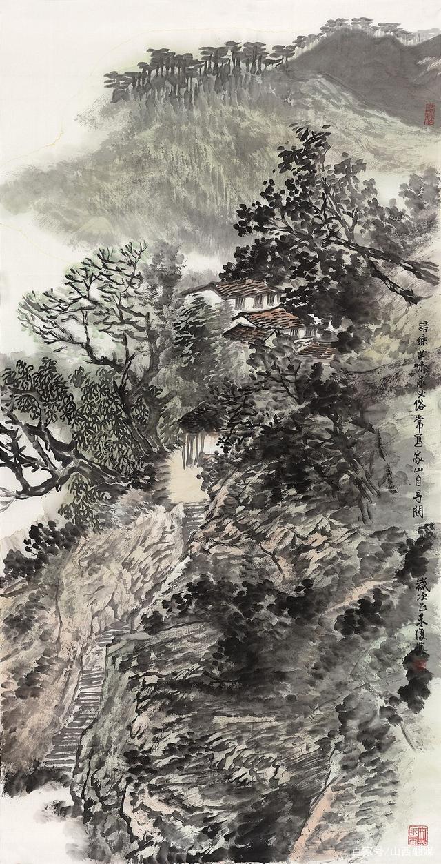 心中魄垒 磅礴于天——张复兴山水画赏析