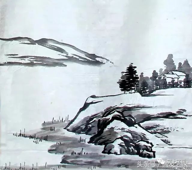书画联盟丨轻松学会国画山水画超详细