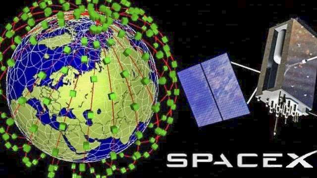 次年,spacex公司向美国政府申请批准发射星链卫星.