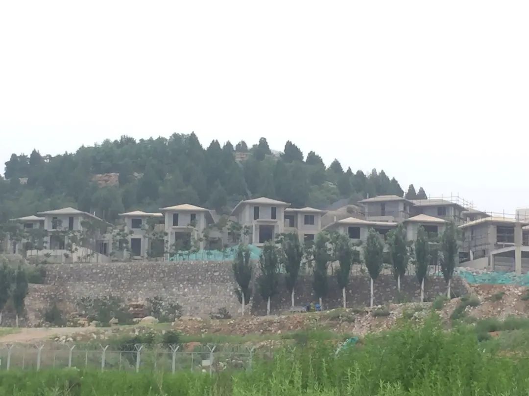 违规别墅群占据整个山坡 官方却称“手续齐全”