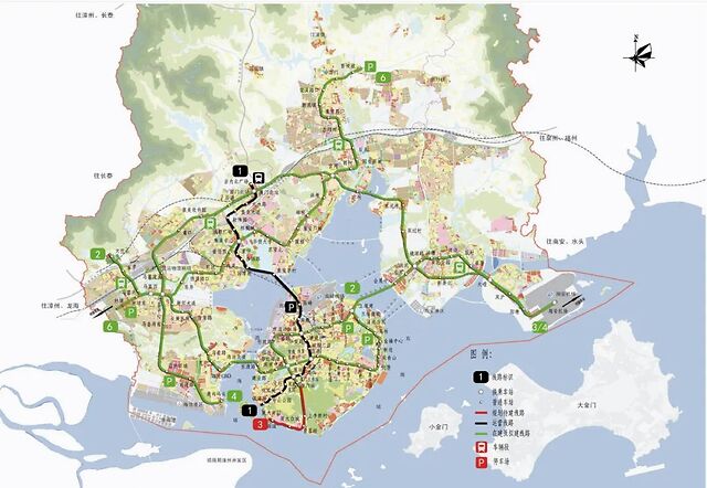 厦门地铁3号线二期终点从火车站南延至厦大!示意图来了