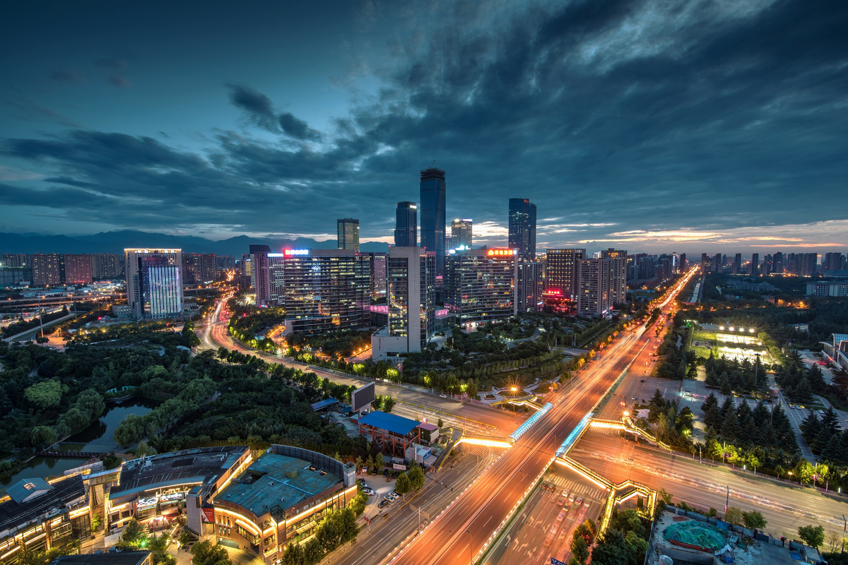 疫情之下,西安的夜景寂静而美好