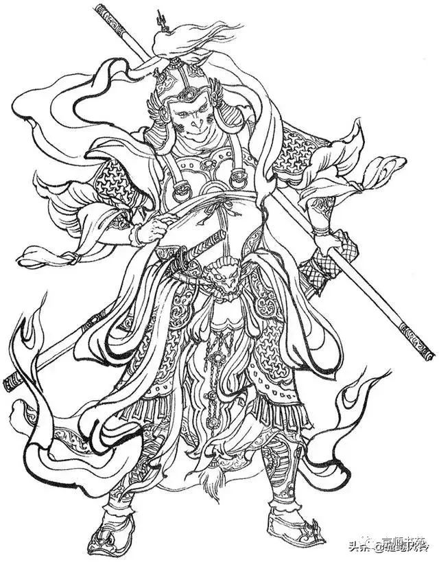 魔家四将: 增长天王魔礼青,多闻天王魔礼红, 持国天王魔礼海,广目