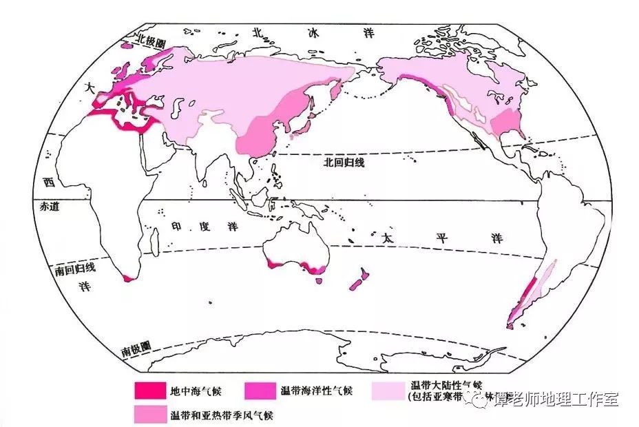 高考地理9大气候类型判断依据,做题再也不会混淆了