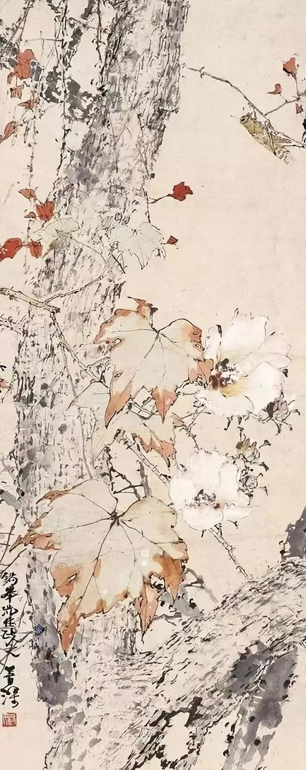 中国画坛蜚声中外的大师,杨善深花鸟画作品欣赏