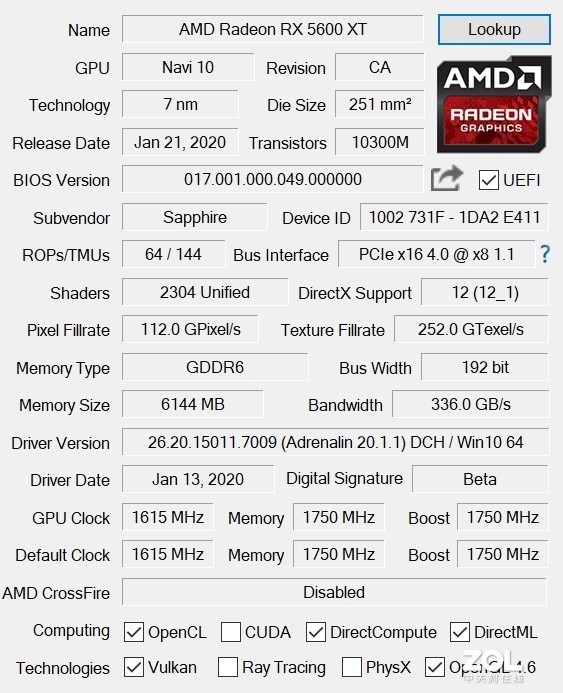 amd rx 5600 xt显卡首测!给玩家的7nm贺岁大礼