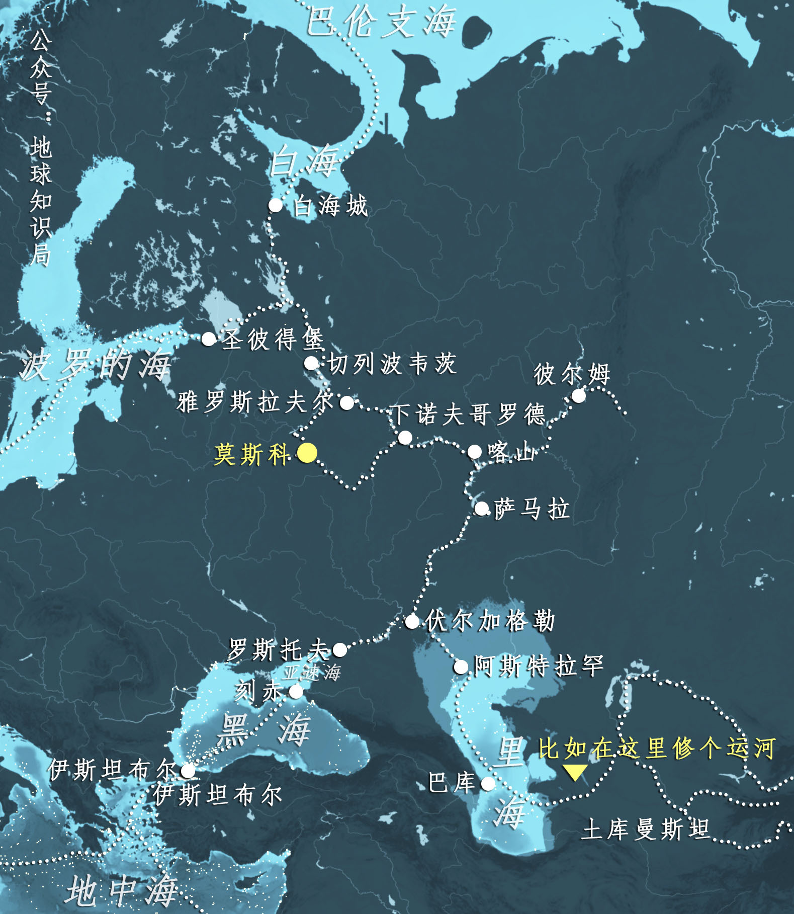 苏联超级工程，沙漠大运河！ | 地球知识局