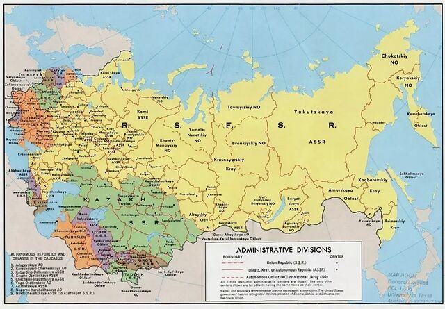 苏联地图