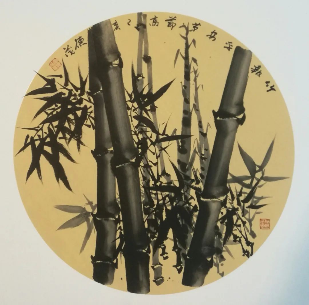 著名国礼艺术家,中国山水墨竹画派创始人李德茂作品鉴赏