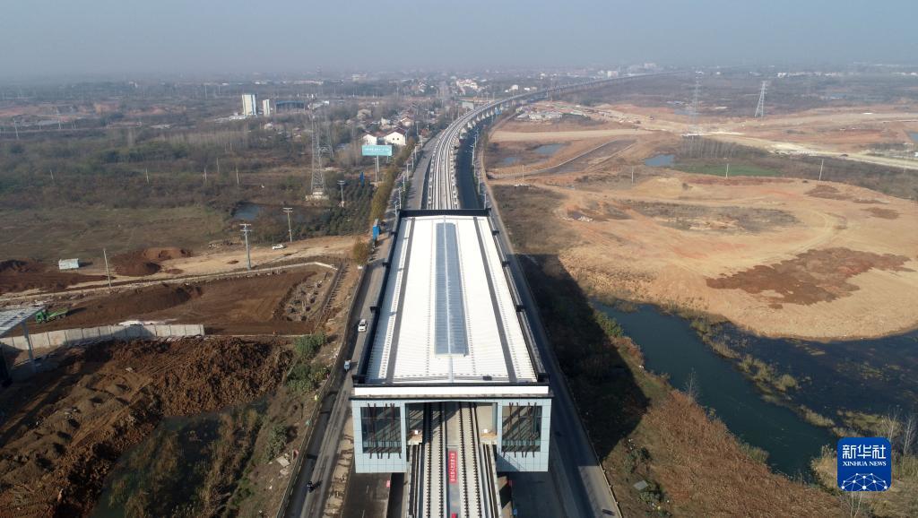 滁宁城际铁路首座车站竣工