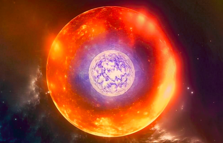 目前,人类能够监测到的最大恒星是一颗位于盾牌座的红色超巨星