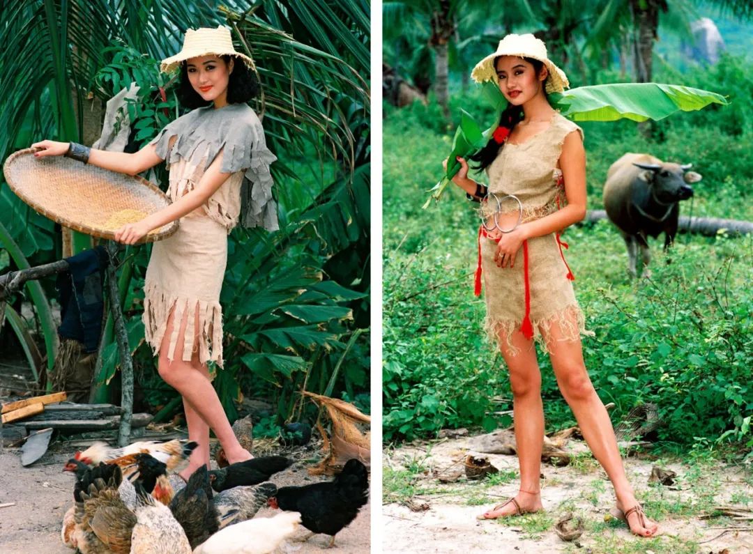 他年轻的时候就喜欢拍美女,我看过一些他过去的作品,比如女演员跳舞