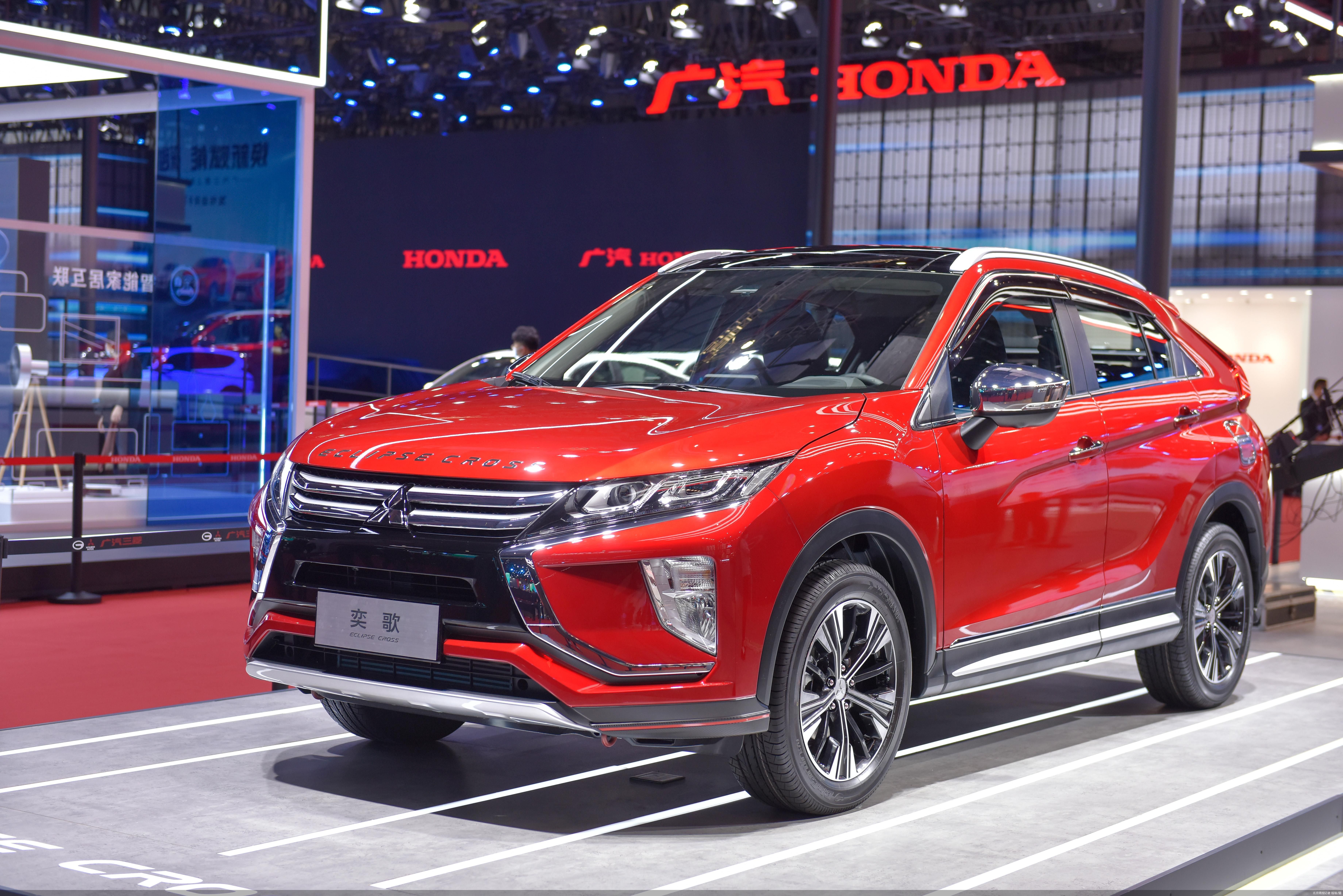 第十九届上海国际汽车工业展览会开幕,广汽三菱发布了全新纯电动车型