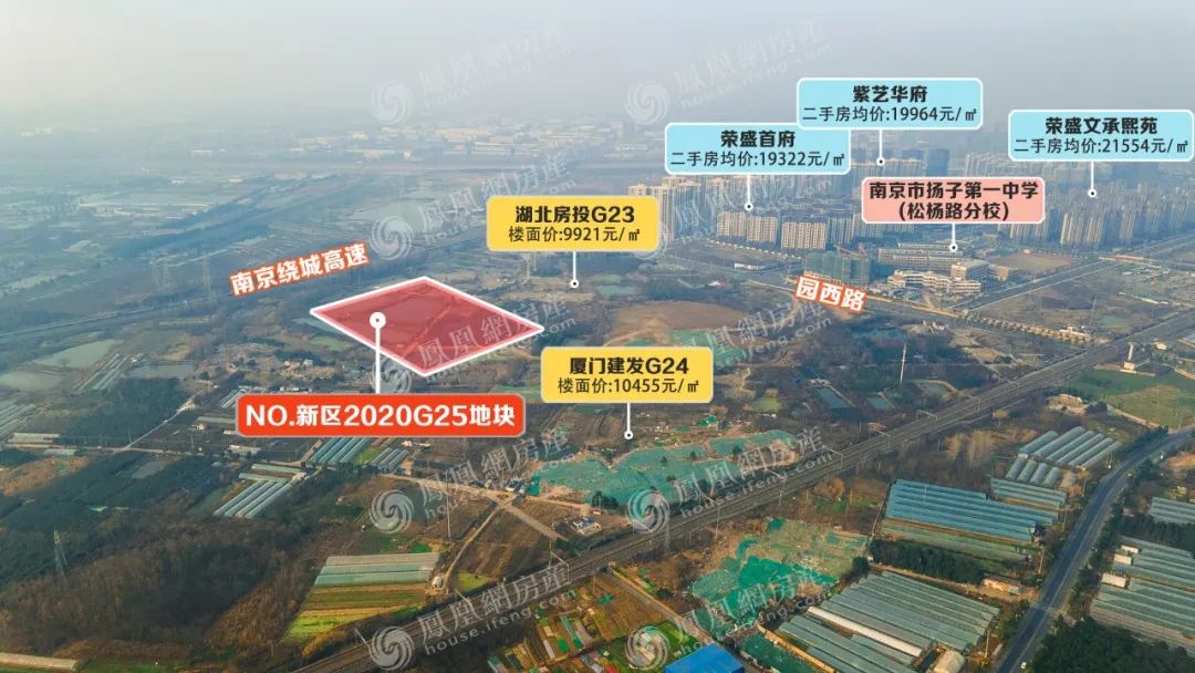 葛塘触顶!江核触顶!2021年南京首场土拍火热开局