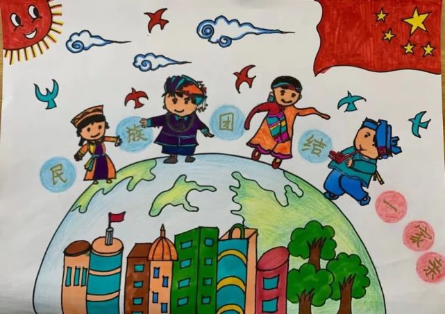 《放飞中国梦,红心永向党》    辛天淇作品