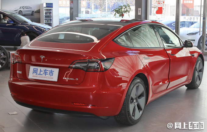 特斯拉model3销量环比下滑至607即将被汉p7反超