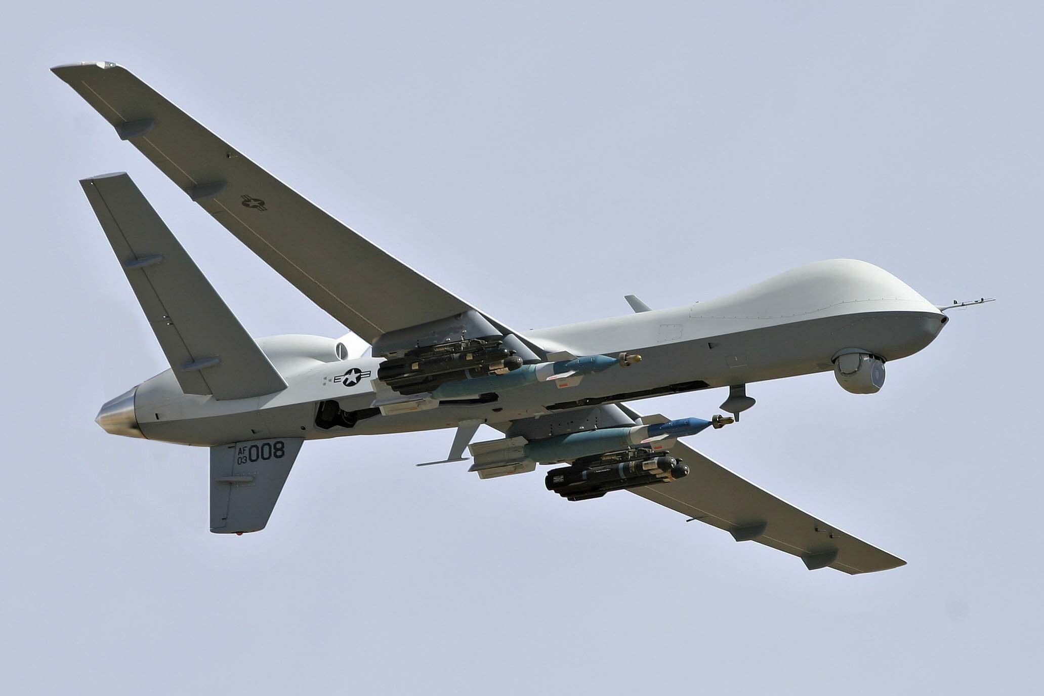 美国空军的mq-9a武装无人机