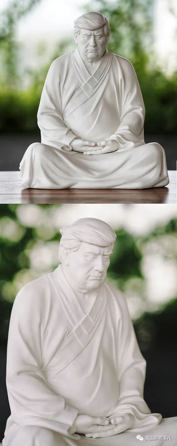 中国某宝惊现川普佛像法号