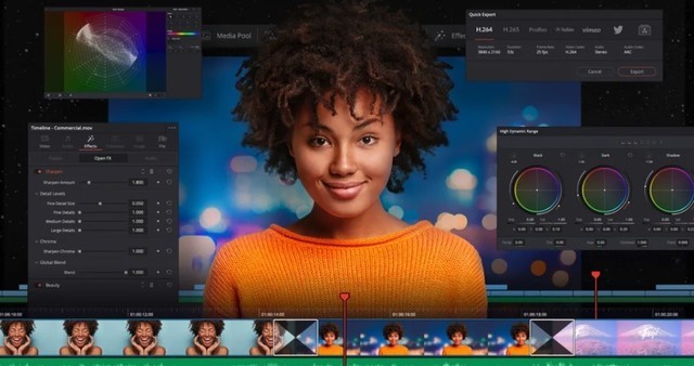 视频调色软件davinciresolve17正式版发布