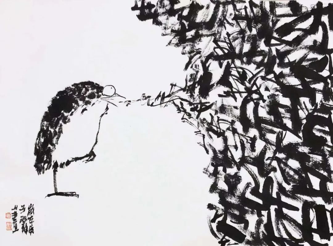 池静山趣味国画大写意作品选赏,真有意思!