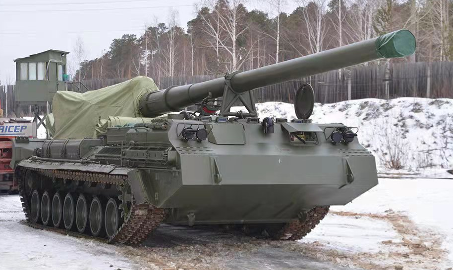 宝刀未老俄罗斯2s7自行火炮再获新生性能大为增强