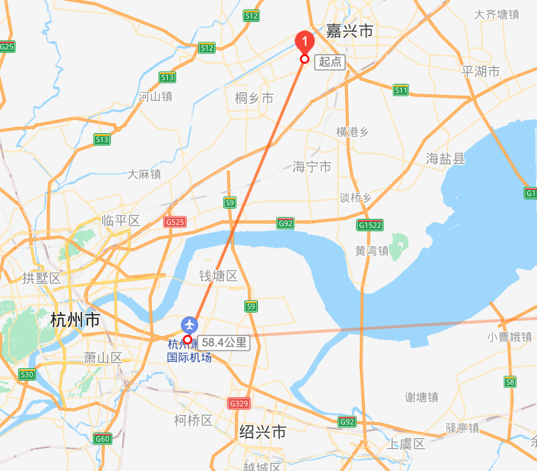 据了解,新机场位于嘉兴市秀洲区洪合镇,距离嘉兴市区西南约10公里