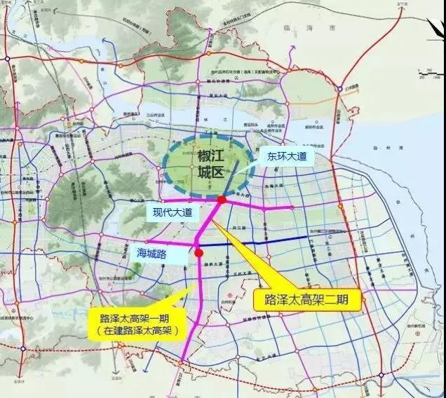 5km 总投资约52亿 也快动了 近日 台州市重要的东西向道路 海城快速路