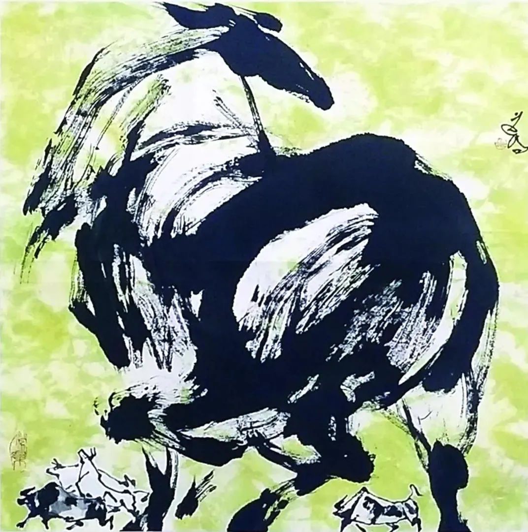 画家何远鸣画马作品欣赏