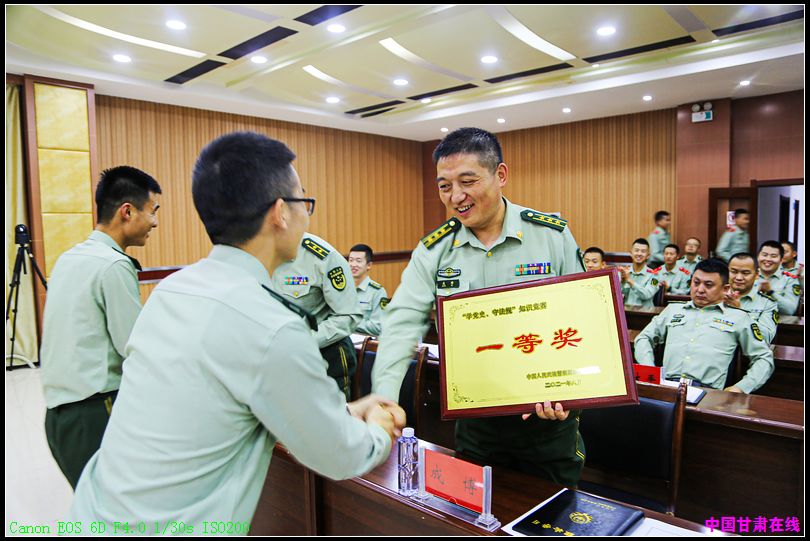 武警甘肃总队武威支队:厉害了!这场党史 条令知识竞赛很有看头