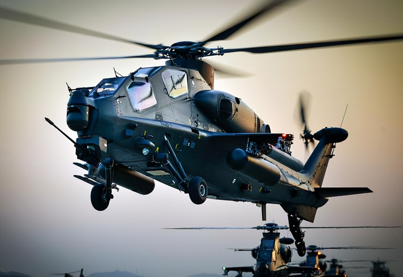 我军陆航部队目前使用的直-10武装直升机只是一款中型武装直升机
