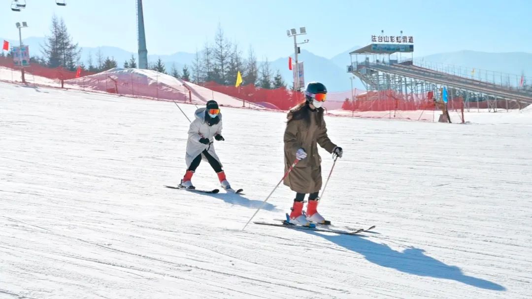 硬核滑雪,不得不去甘肃法台山景区