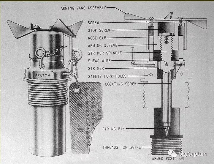 二战日军炸弹引信