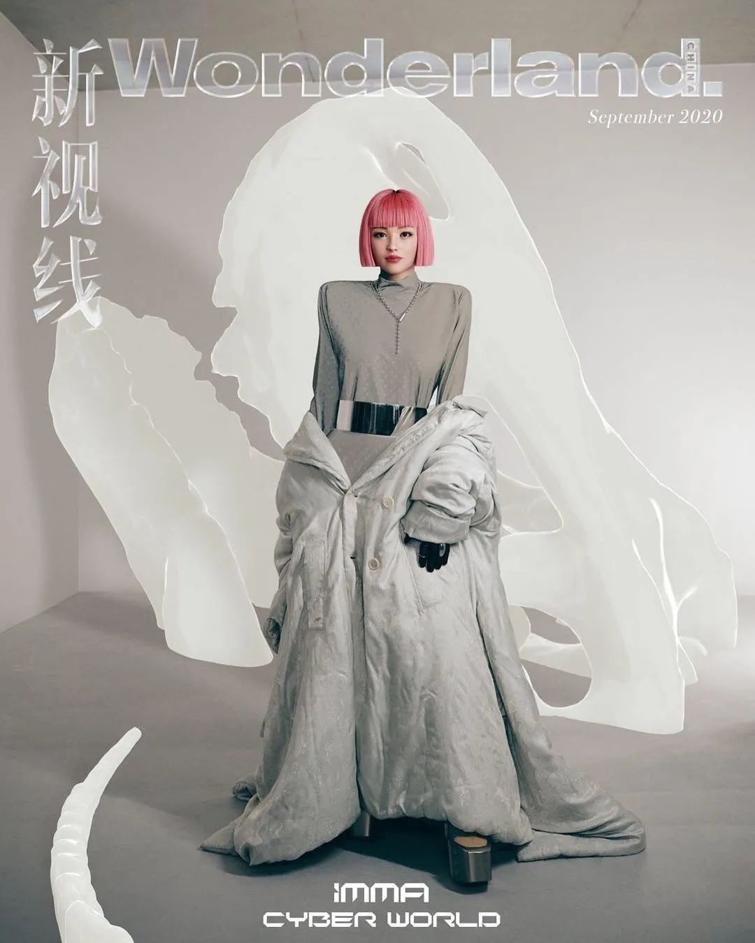 杂志环节成绩也不错,今年4月,作为封面人物登上《红秀grazia》▼